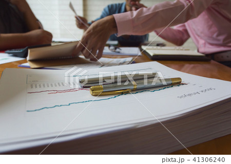 Business and finance concept of office working Business and finance concept of office working 41306240