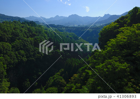 宮崎県西臼杵郡高千穂町　岩戸川　旧高千穂鉄道高千穂鉄橋 41306893
