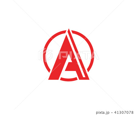 A  Logo Letter Business Template Vector icon 41307078