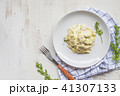 Spaghetti pasta with bolognese sauce and parmesan  41307133