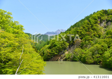 奥裾花ダム湖 41311601