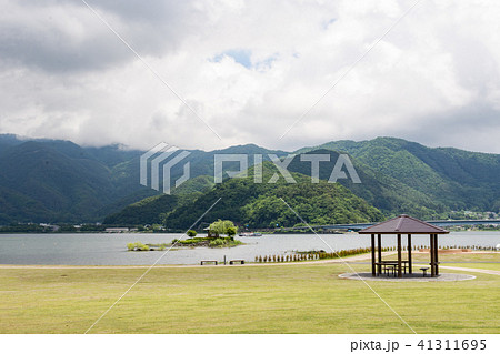 八木崎公園からの河口湖 41311695