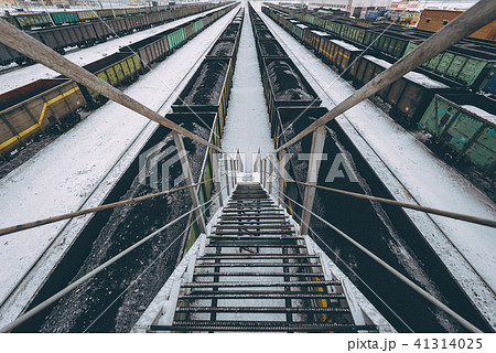 russian train winter 41314025