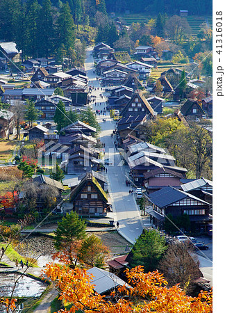白川郷 紅葉 白川郷 紅葉 41316018
