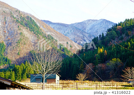 白川郷　紅葉 41316022