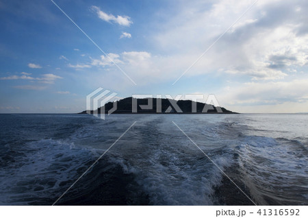 徳島　出羽島　島影 41316592