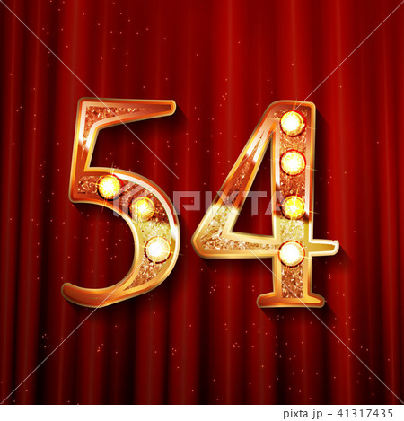 54 years anniversary celebration design 54 years anniversary celebration design 41317435