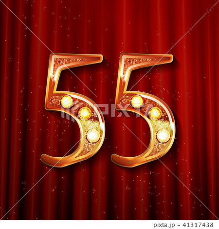 55 years anniversary celebration design 41317438