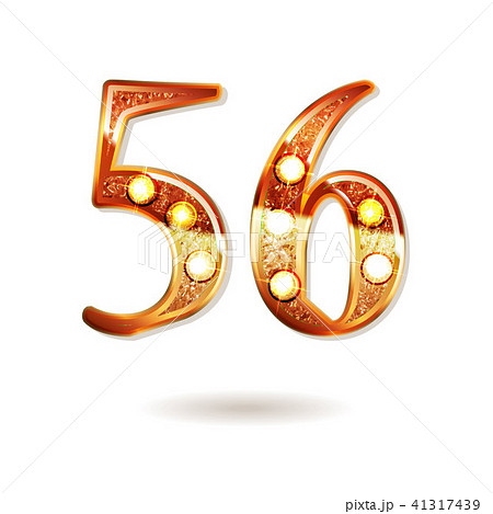 56 years anniversary celebration design 41317439