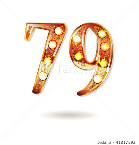 79 years anniversary celebration design 41317592