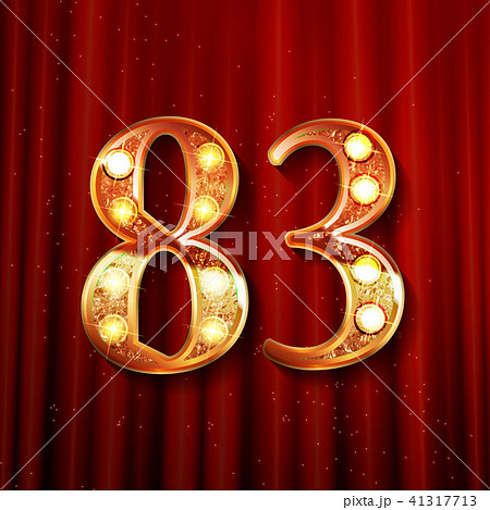 83 years anniversary celebration design 41317713