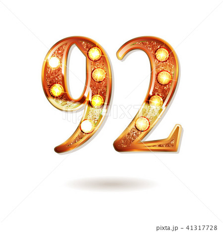 92 years anniversary celebration design 41317728