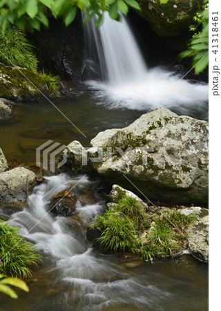 【京都府　南丹市】瑠璃渓の清流 41318461