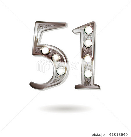 51 years anniversary celebration design 41318640