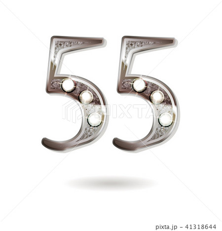 55 years anniversary celebration design 41318644