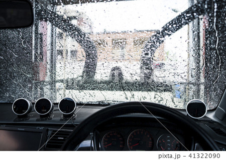 洗車機（車内から撮影） 41322090