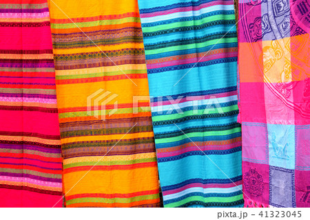 メキシコの布 41323045