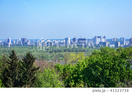 Landscape of city of Kiev Landscape of city of Kiev 41323738