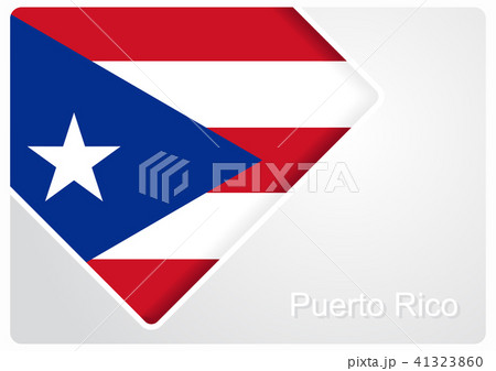Puerto Rican flag design background. Vector illustration. 41323860