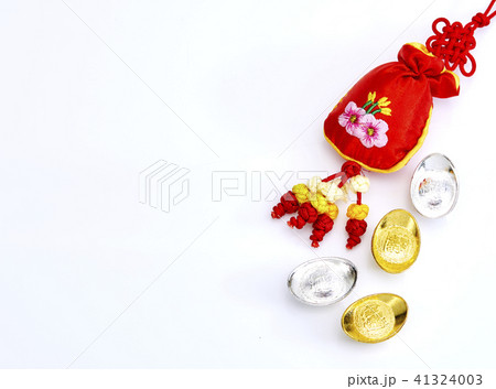 Red Lucky Chinese New Year decorate 41324003