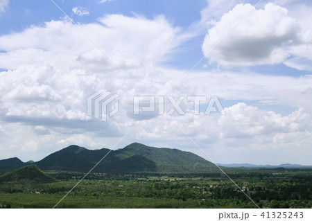 landscape nature - layer of mountain and sky view landscape nature - layer of mountain and sky view 41325243