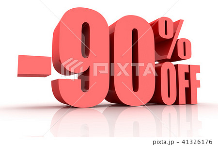 90 Percent Discount 41326176