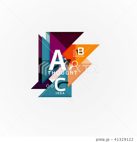 Geometric design abstract option infographics Geometric design abstract option infographics 41329122