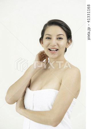 Beautiful woman with clean skin. Beauty and spa. Beautiful woman with clean skin. Beauty and spa. 41331168