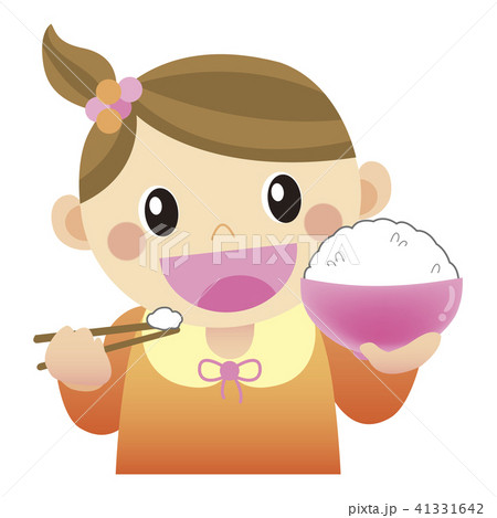 ごはんを食べる ごはんを食べる 41331642