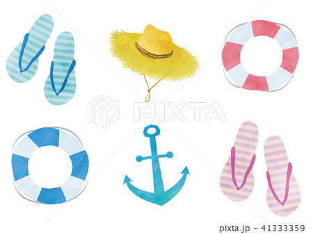夏素材　〈海1〉 41333359