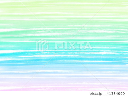 水彩画虹色ベース 41334090