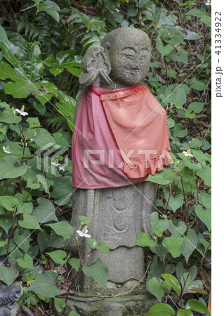 黙仙寺参道の地蔵尊（鎌倉市岡本） 41334922