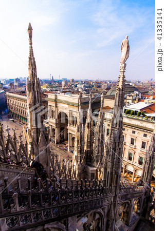 view of Milan from the the Duomo 41335141