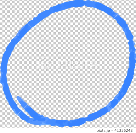 Blue Doodle Pencil 41336248