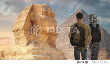 pyramids of Giza, in Egypt. 41336330