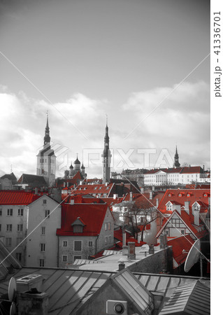 View over the Old Town of Tallinn 41336701