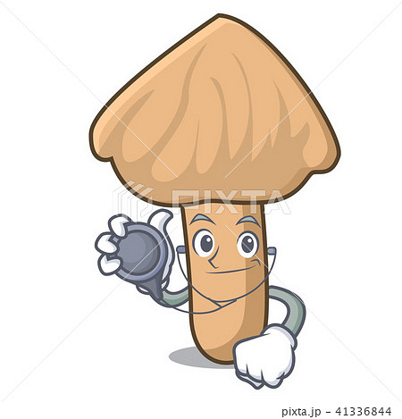 Doctor inocybe mushroom character cartoon 41336844