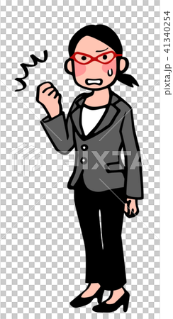 女性のストレス 41340254