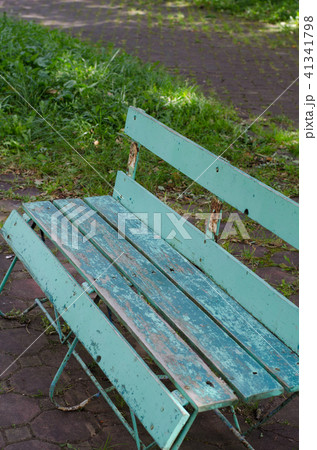 水色のベンチ 41341798