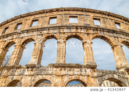 The Roman Arena in Pula, Croatia. 41342847