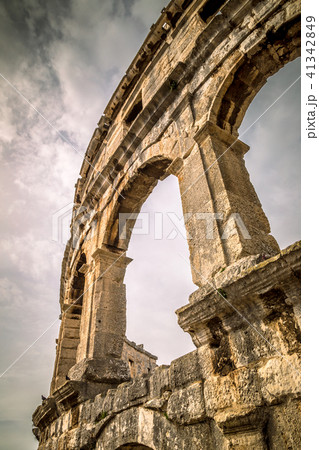 The Roman Arena in Pula, Croatia. 41342849