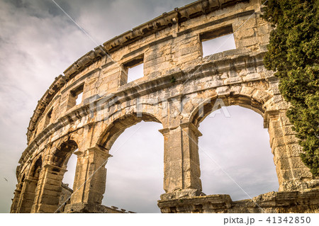 The Roman Arena in Pula, Croatia. 41342850