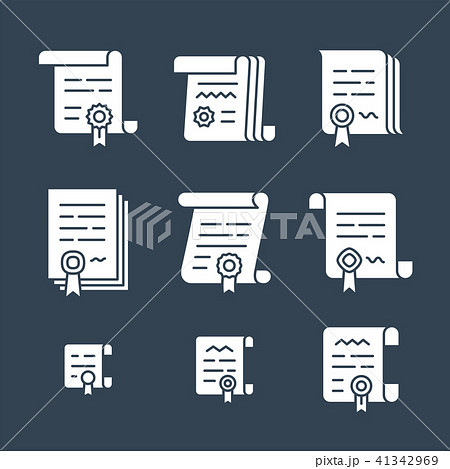 Contract solid icons 41342969
