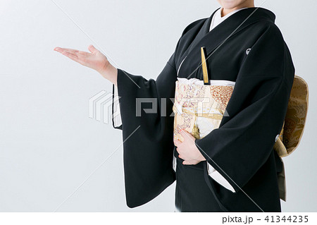 黒留袖の女性 黒留袖の女性 41344235