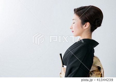 黒留袖の女性 黒留袖の女性 41344239