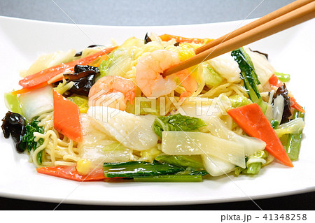 おいしい海鮮焼きそば 41348258