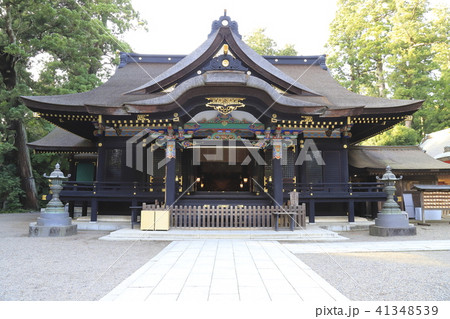 香取神宮　国の重要文化財　拝殿と本殿 41348539