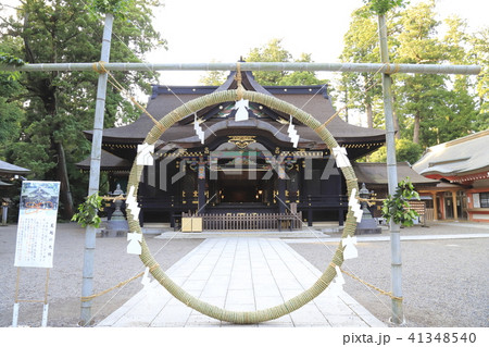 香取神宮　国の重要文化財　拝殿と本殿 41348540