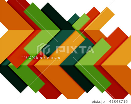 Multicolored abstract geometric shapes, geometry background for web banner 41348716
