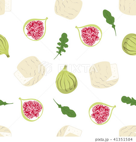 pattern with camembert 41351584